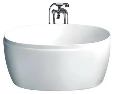 Produktbild von Designwanne Badewanne Raumsparwanne Acrylwanne Komfortwanne Wanne 130x80 cm