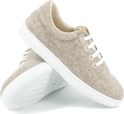 Produktbild von Gottstein Wool Walker 101 - Woll Sneaker für Damen & Herren aus 100% Schurwolle Beige ,38