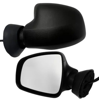 Immagine prodotto di Specchietto retrovisore esterno sinistro BILMAX di ricambio per Dacia Logan / Dacia Sandero 2008-2012, regolabile elettricamente, nero, 5 pin (lato conducente)