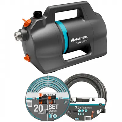 Obrázok produktu pre GARDENA 09055-61 GARDENA Gartenpumpe 4200 Silent Set 600 W