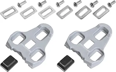 Produktbild von Asista Cleats für LOOK Keo Pedal, grau, 4,5 °