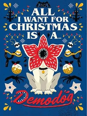 Obrázek produktu pro Stranger Things – All I Want for Christmas – 30 x 40 cm – plakát
