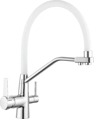 Produktbild von Mexen Duo Küchenmischer, Chrom/Weiß - 671701-02