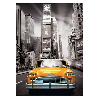 Produktbild von Eurographics New York City Yellow Cab, 1000 Stück(e), Fahrzeuge