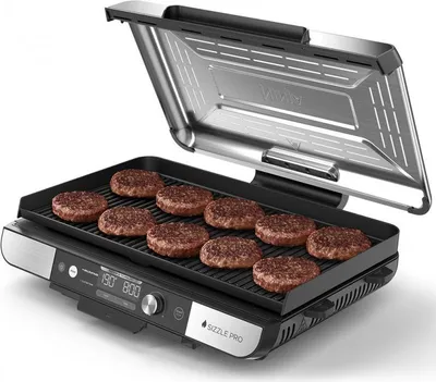 Obrázok produktu pre Ninja GX101EU, Čierna, Strieborná, Kov, Plast, Obdĺžnikový, Tlačidlá, Otočné, Keramický, 250 °C