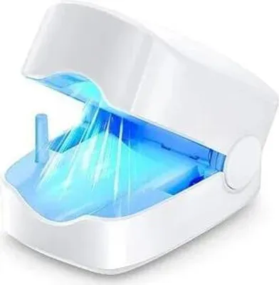 Produktbild von Maniküre & Pediküre Lichttherapiegerät gegen Nagelpilz, 470 nm Blaulicht & 910 nm Infrarot, Laser Behandlungsgerät für Zuhause