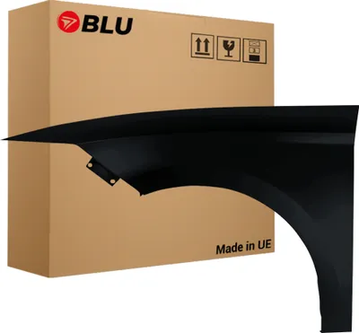 Produktbild von BLU Kotflügel Passend für Seat Leon III 3 5F LY9T Links Schwarz MythosSchwarz | 2012-2020 | Vorderseite Vorne | Lackiert | Einbaufertig