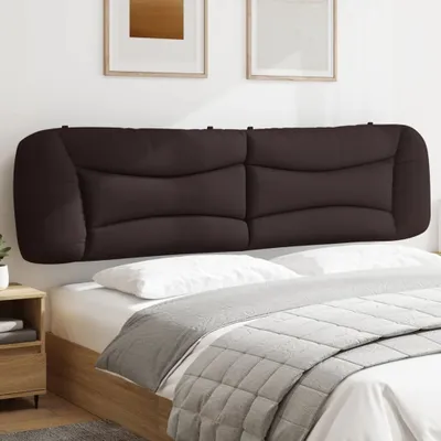 Produktbild von Kopfteil-Kissen Dunkelbraun 200 cm Stoff 374619