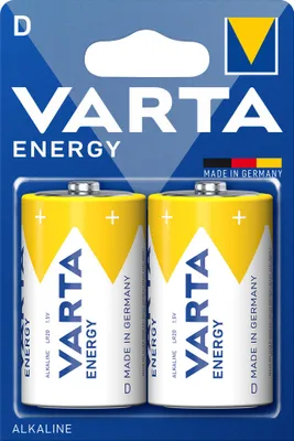 Obrázek produktu pro VARTA R20 (typ D) Energy 2 STK [4120]