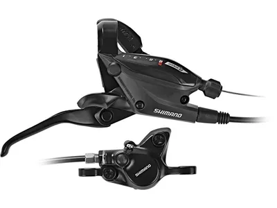 Image de Kit de freinage hydraulique 8 vitesses Shimano ST-EF505 / MT200 Arrière - Noir