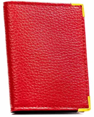 Obrázok produktu pre Kožené puzdro na karty, červené, 22 priehradiek, 10 x 7,5 cm