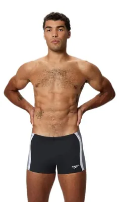 Produktbild von Speedo Solid Splice Badehose Boxer Schwarz UK 34 Mann Schwarz UK 34