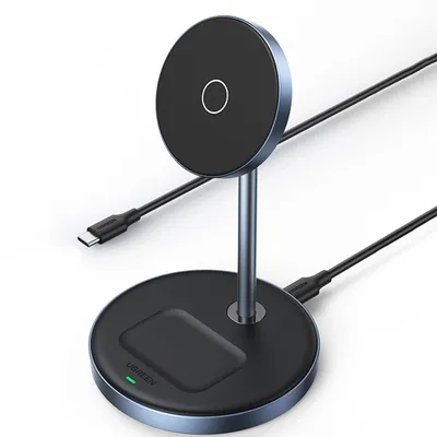 Immagine prodotto di Ugreen CD317 Stazione di ricarica MagSafe / Qi 2in1 - nero