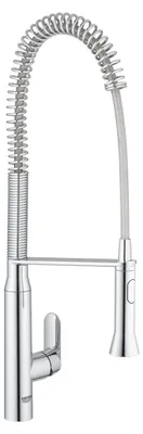 Image de GROHE K7 Mitigeur monocommande évier, bec mobile professionnel 2 jets, chromé 32950000