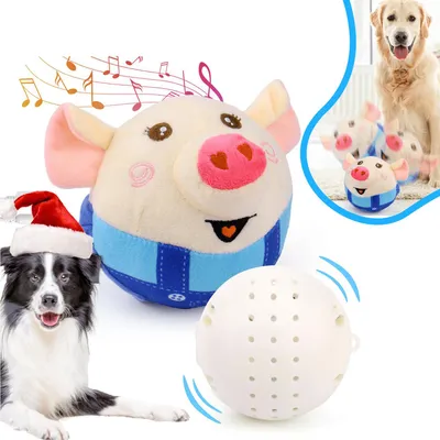 Produktbild von Elektrischer Selbstrollender Hundeball, Intelligenter Spielball für Hunde, Unterhaltung und Beschäftigung für Haustiere