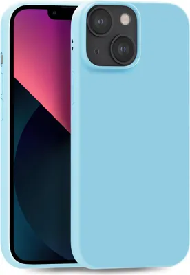 Produktbild von Hülle für Apple iPhone 13 - Handyhülle Cover aus Silikon in Türkis