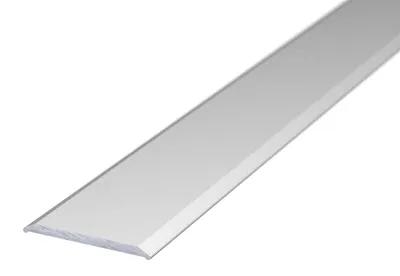 Produktbild von Carl Prinz Aluminium Übergangsprofil 114 Silber 100 cm | selbstklebend | 24 mm | Boden Übergangsprofil