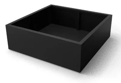 Productafbeelding van Artus rechthoekige Aluminium plantenbakken 1500 x 500 x 600 mm Geroba