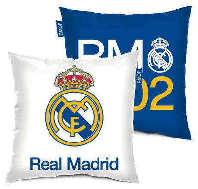 Obrázok produktu pre Vankúš – Real Madrid – 40 x 40 cm