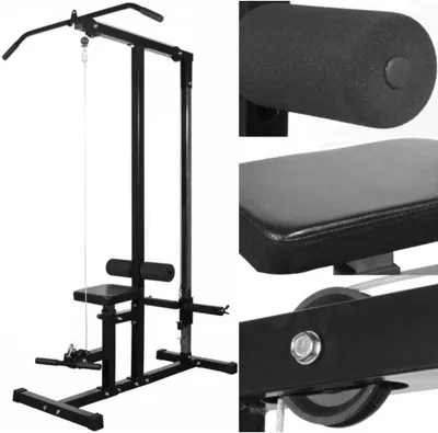 Image de Appareil d'entraînement - Appareil de fitness - Station de musculation - Appareil de musculation - Salle de sport - Support de jambes réglable