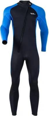 Produktbild von Herren 3 mm Neopren-Neoprenanzuege, einteiliger Ganzkoerper-Tauchanzug mit langen aermeln fuer Erwachsene L
