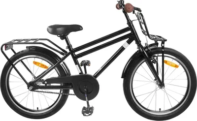 Produktbild von Kinderfahrrad 18 Zoll für 5-7 Jahre alt Schwarz