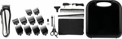 Zdjęcie produktu dla Wahl Lithium Ion Clipper, Czarny, Srebrny, 1 mm, 2,5 cm, 4,5 cm, AC/Bateria, 90 min