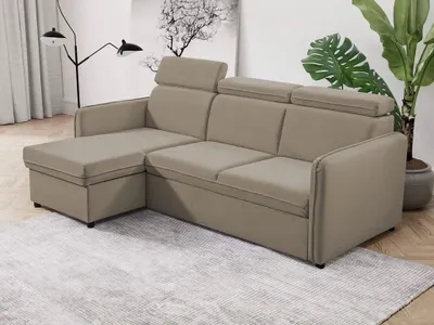 Obrázek produktu pro Rohová rozkládací sedací souprava GRANGE - šedá 2
