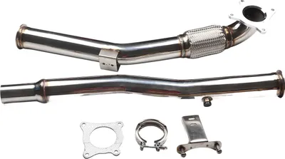 Zdjęcie produktu dla Kolektor wydechowy Turbo Downpipe wykonany ze stali nierdzewnej 304, odpowiedni dla silników MK5 MK6 2.0T FSI TSI