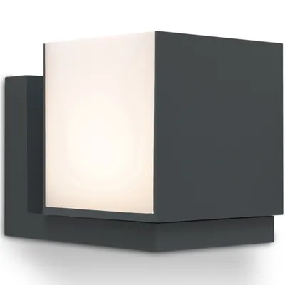 Produktbild von LUTEC Cuba LED Aussenleuchte 3000 K 12W drehbar IP54 Anthrazit