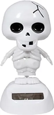 Obrázok produktu pre Solar-Wackelfigur weißes Skelett