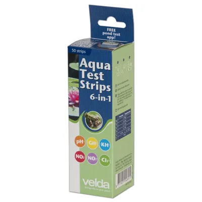 Produktbild von Velda 6-in-1 Wasserteststreifen 50 Stück 121519