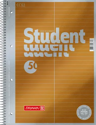 Obrázok produktu pre Vysokoškolský blok Premium Student A4 90g/m2 80 listov linajkovaných 53