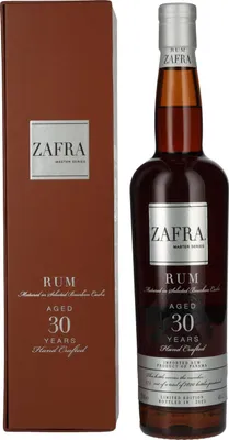Produktbild von Zafra 30 Years Master Series Limited Edition 2023 40% Vol. 0,7l in Geschenkbox