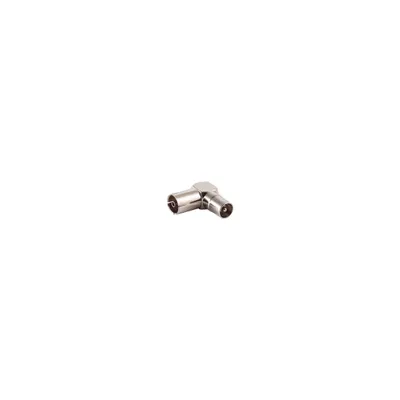 Produktbild von Koaxial-Winkeladapter, Stecker auf Kupplung