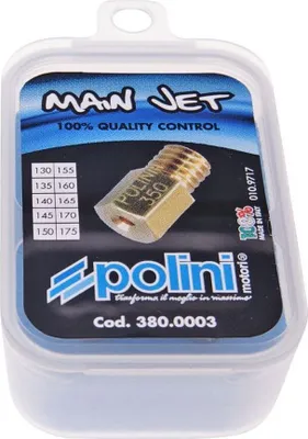 Produktbild von POLINI Vergaserhauptdüsenset Mikuni Vergaser 130-175 Hauptdüsen Düsen Set Roller