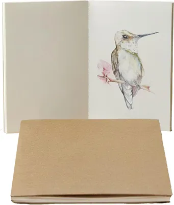 Productafbeelding van A5 Waterverfpapier Inlays Voor Navulbare Reizigersnotitieboek | 5,5 x 8,3 / 14cm x 21cm | 20 Vellen | 350 GSM Navullingen Voor Dagboeken
