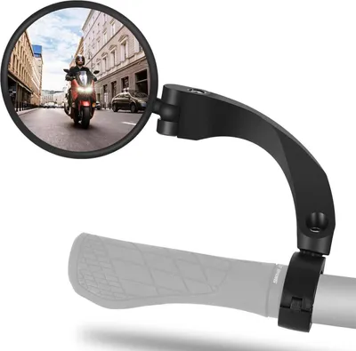 Image de Rétroviseur vélo HD 360 degrés universel au guidon pour E-Bike MTB 1 pièce