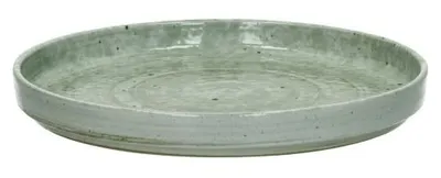 Productafbeelding van Pomax Epices dessertbord, porselein, donkergroen, Ø 17 x H 2,5 cm