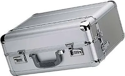 Produktbild von Dermata Aluminium Pilotenkoffer 46 cm (silber-matt) - Modell: 7207