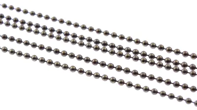 Produktbild von Vintageparts 2 m Kugelkette antik bronze 1,5 mm