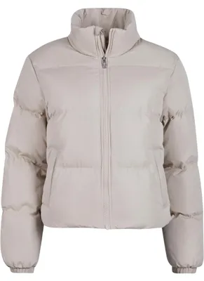 Obrázek produktu pro Dámská zimní bunda Urban Classics Ladies Short Peached Puffer Jacket wetsand - L