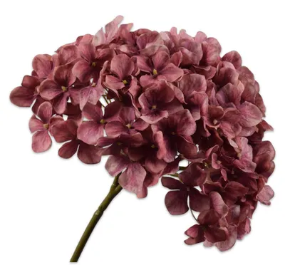 Produktbild von Silk-ka Kunstblume – Seidenblumen-Hortensienstiel, rosa, 50 cm
