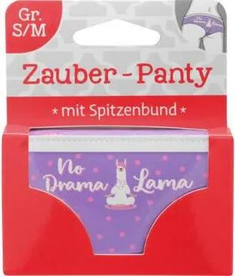 Produktbild von GRUSS & CO Damen 46959 Panty Lama, Größe S-M, Geschenkartikel Unterwäsche, Lila