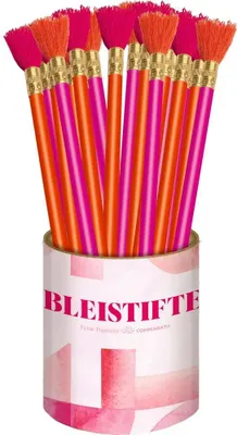 Produktbild von Bleistifte mit Quaste – All about pink (verschiedene Farben)