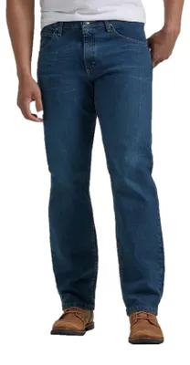 Immagine prodotto di Jeans da uomo Wrangler Authentics Classic, modello a cinque tasche, vestibilità rilassata, in cotone