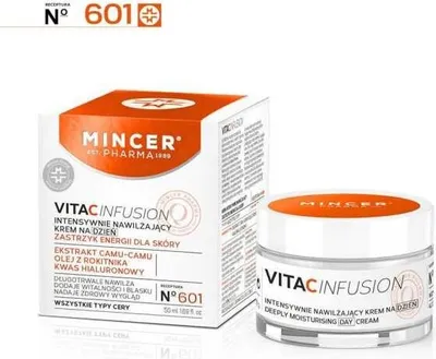 Produktbild von MINCER PHARMA Vita C Infusion Intensive feuchtigkeitsspendende Tagescreme Nr.601 50ml