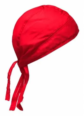 Produktbild von Bandana nur Rot, Kopftuch schlicht Rot, Bandana Headscarf pur red,Pañuelo pañuelo,Foulard Bandana Blanc rouge