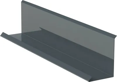 Zdjęcie produktu dla Okładzina ścienna RS 250, 2 mm, czeskie aluminium, antracyt (RAL 7016)