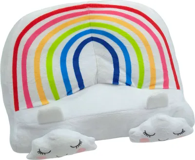 Image de Support en peluche pour livres et tablettes - Arc-en-ciel